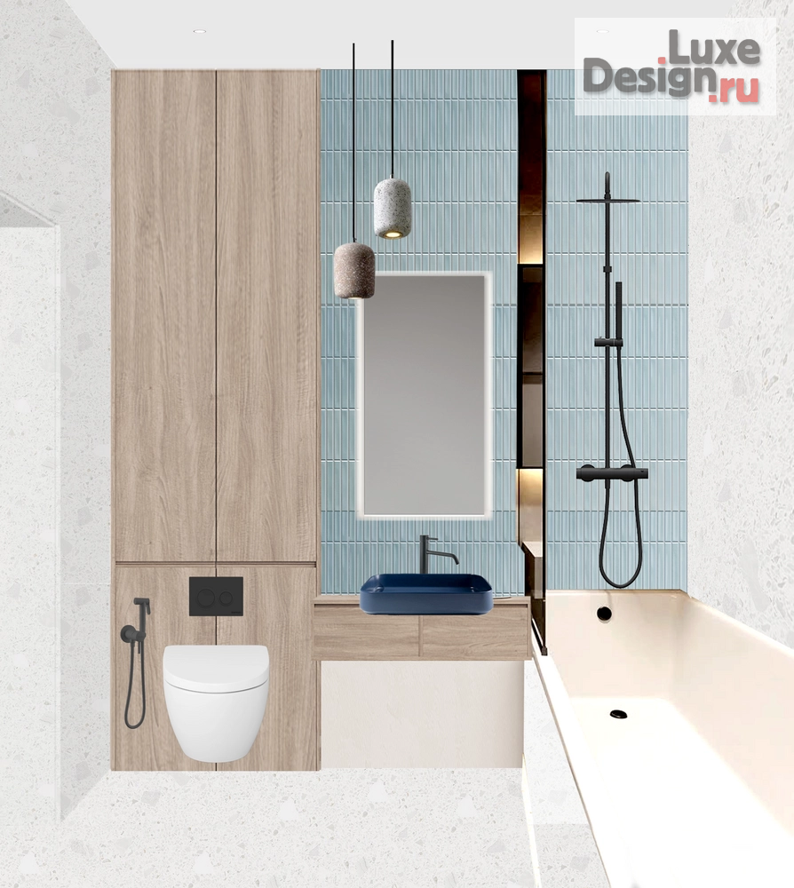 Дизайн интерьера коттеджа "Проект коттеджа в Riga Family" (фото 13)