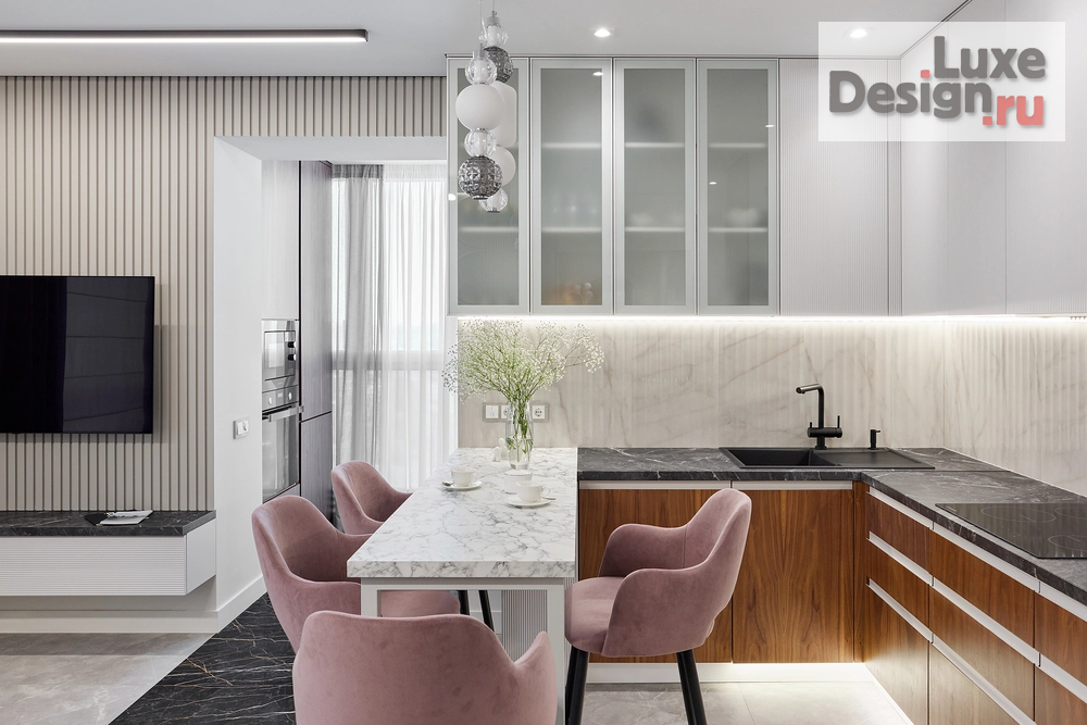 Дизайн интерьера двухкомнатной квартиры "Дизайн интерьера двухкомнатной квартиры "Проект 2-комнатной квартиры LIFE LOVE SHINE"" (фото 11)