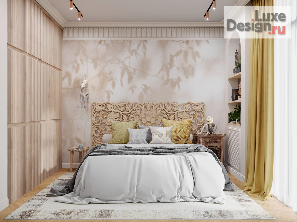 Дизайн интерьера трехкомнатной квартиры "SHANTI VIBE - проект 3х-комнатной квартиры." (фото 11)