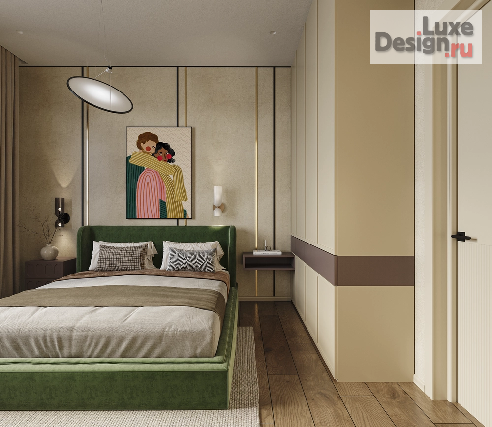 Дизайн интерьера однокомнатной квартиры "Дизайн-проект для 1-комнатной квартиры в ЖК Джаз" (фото 12)
