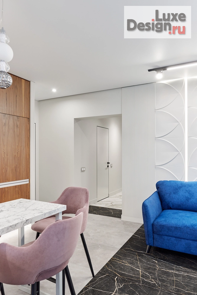 Дизайн интерьера двухкомнатной квартиры "Дизайн интерьера двухкомнатной квартиры "Проект 2-комнатной квартиры LIFE LOVE SHINE"" (фото 16)