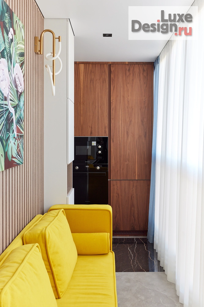 Дизайн интерьера двухкомнатной квартиры "Дизайн интерьера двухкомнатной квартиры "Проект 2-комнатной квартиры LIFE LOVE SHINE"" (фото 19)