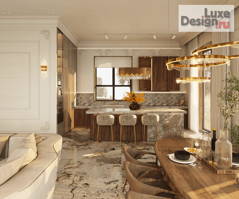 Дизайн интерьера загородного дома "La casa bellissima" (фото 1)