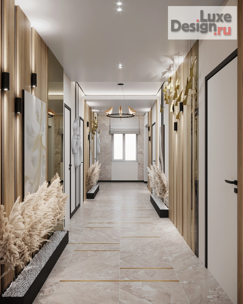 Дизайн интерьера завода "Проект коридора, завод СЭП" (фото 1)