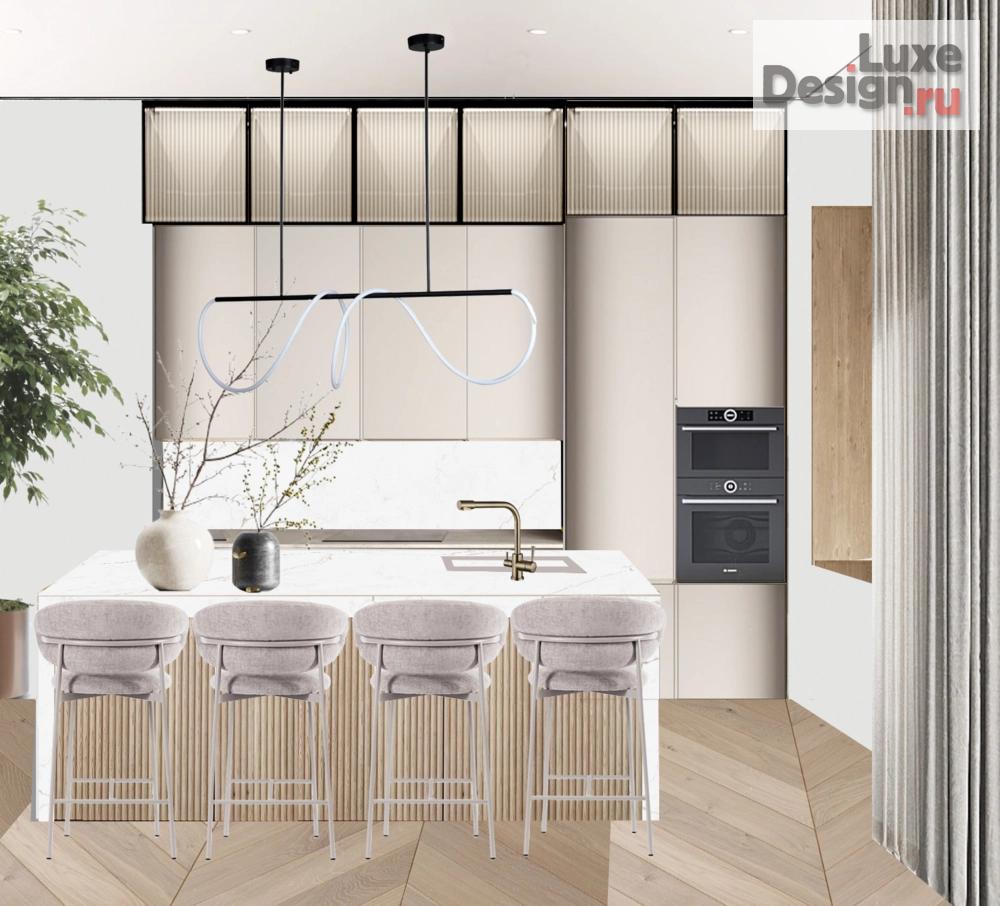 Дизайн интерьера коттеджа "Проект коттеджа в Riga Family" (фото 1)