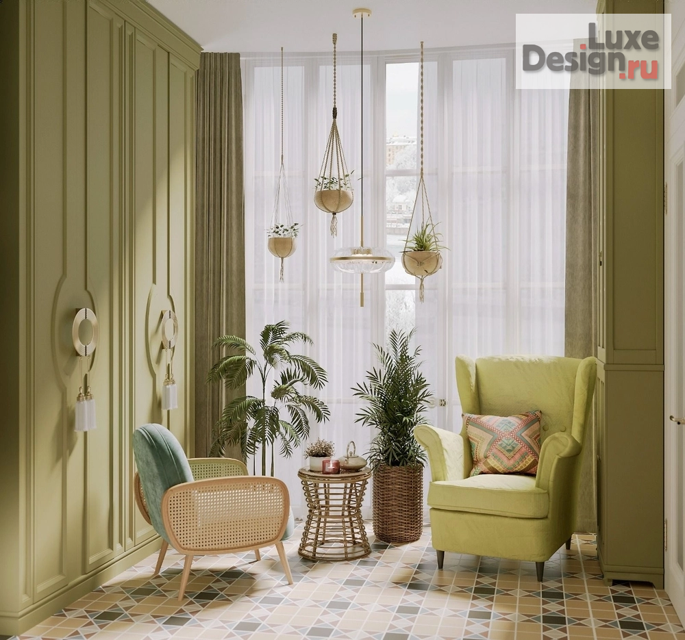 Дизайн интерьера трехкомнатной квартиры "SHANTI VIBE - проект 3х-комнатной квартиры." (фото 16)