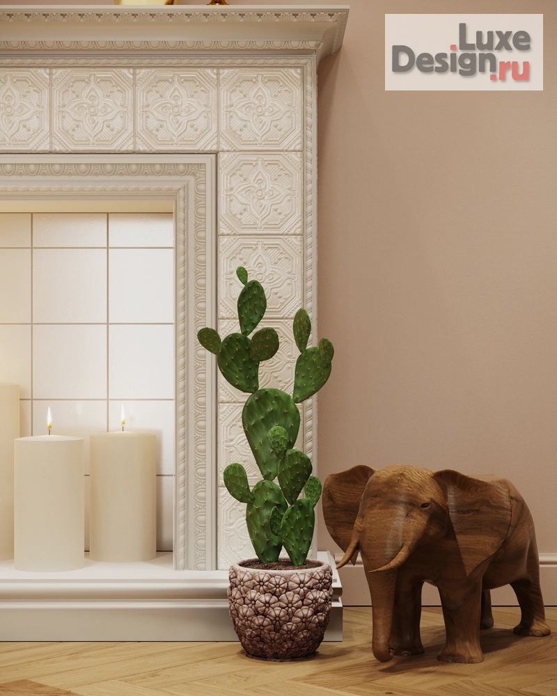 Дизайн интерьера трехкомнатной квартиры "SHANTI VIBE - проект 3х-комнатной квартиры." (фото 22)