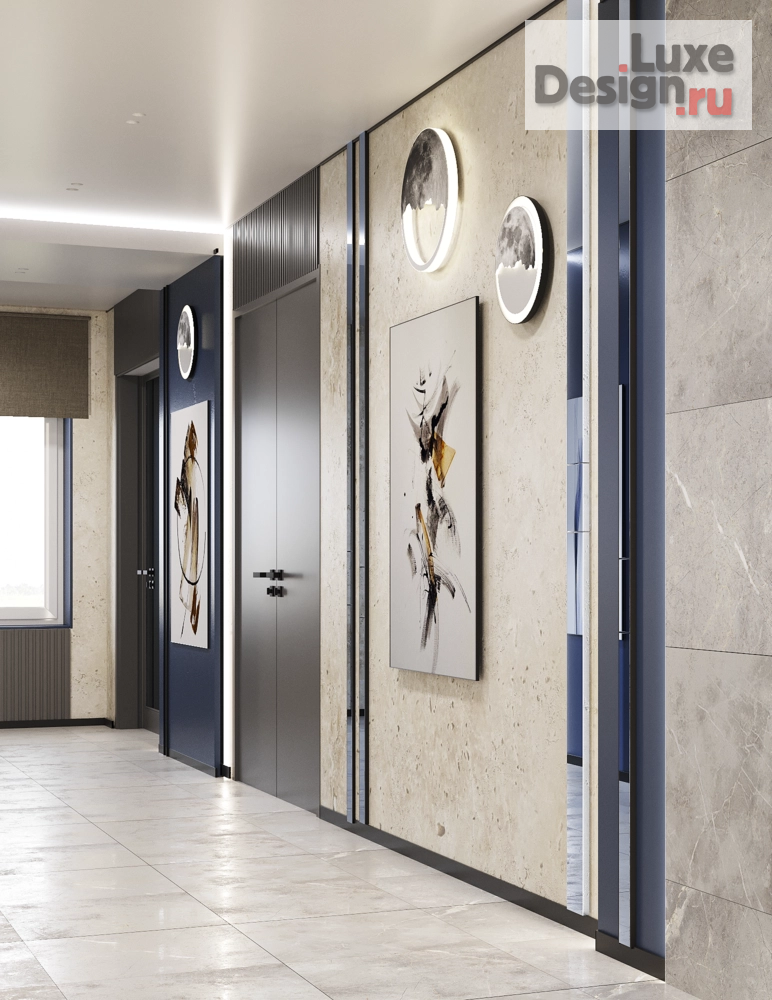Дизайн интерьера завода "Проект коридора СЭП" (фото 2)