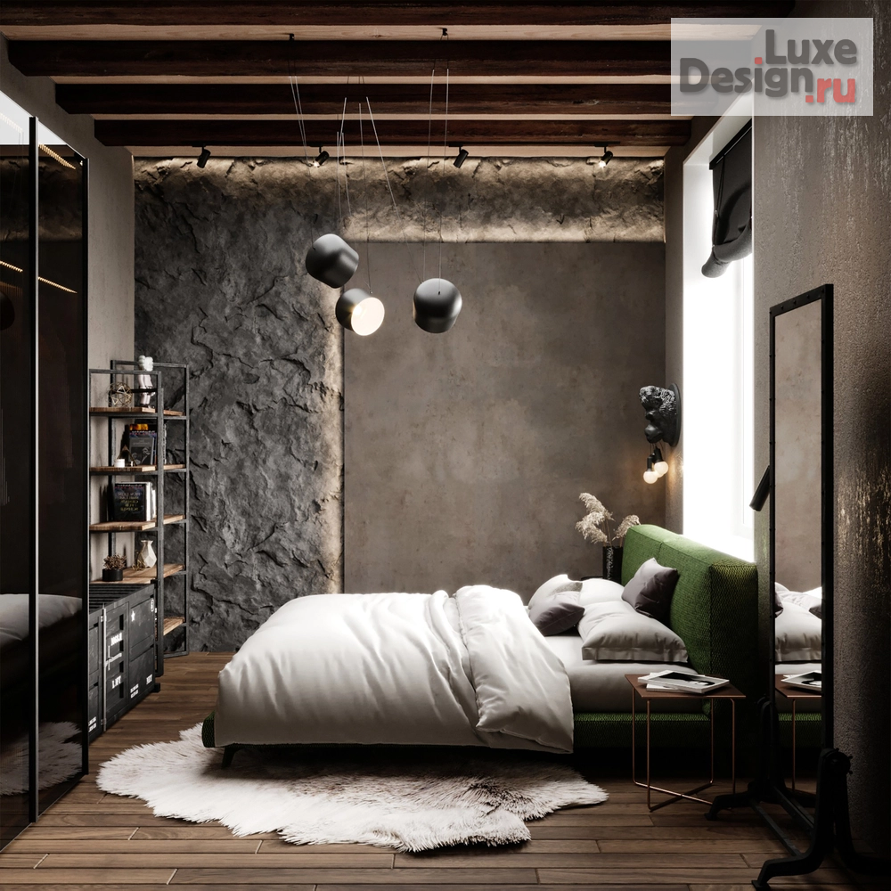 Дизайн интерьера двухкомнатной квартиры "Проект 2-комнатной квартиры NE GOLD PROJECT" (фото 3)