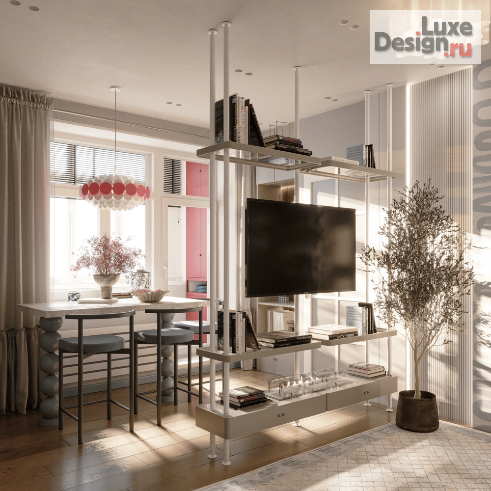 Дизайн интерьера двухкомнатной квартиры "Дизайн-проект двухкомнатной квартиры Silent Spark" (фото 2)