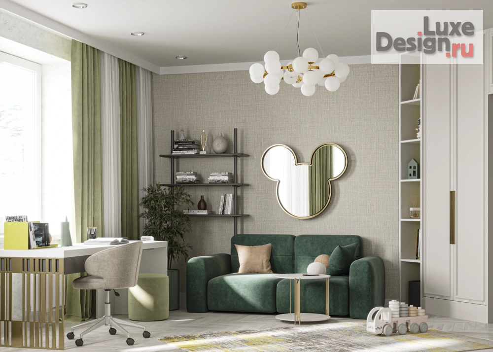 Дизайн интерьера детской "Проект детской комнаты" (фото 3)