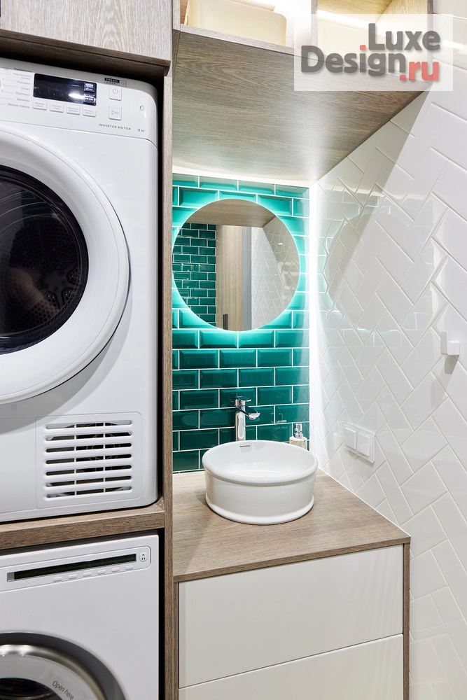 Дизайн интерьера двухкомнатной квартиры "Дизайн интерьера двухкомнатной квартиры "Проект 2-комнатной квартиры LIFE LOVE SHINE"" (фото 39)