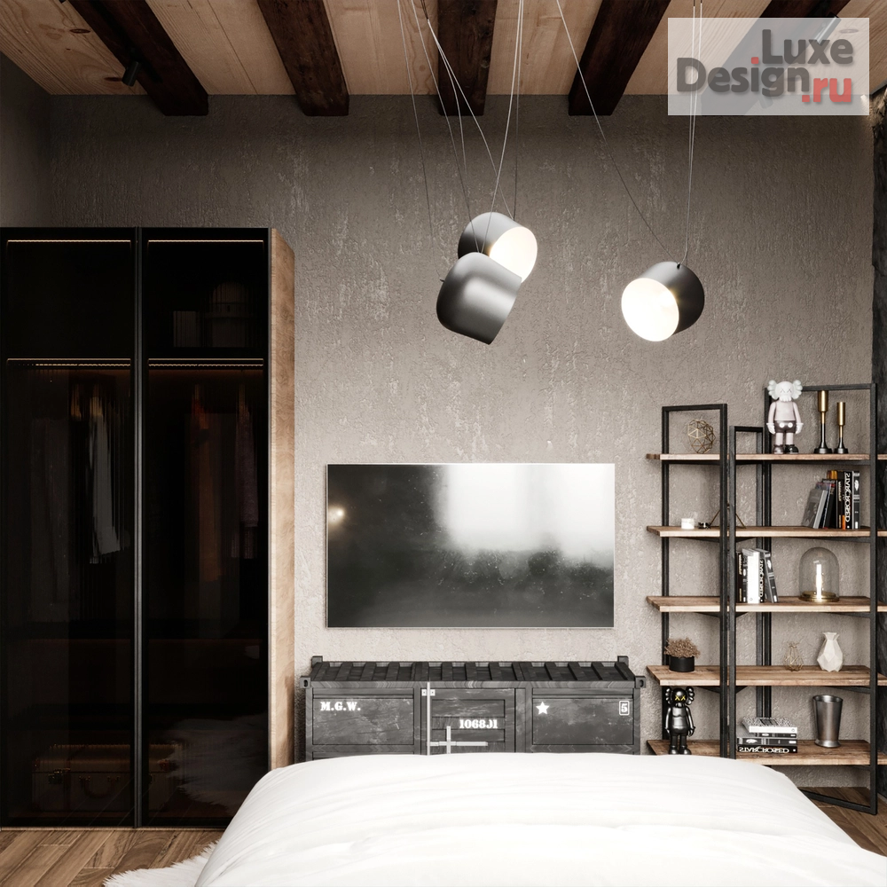 Дизайн интерьера двухкомнатной квартиры "Проект 2-комнатной квартиры NE GOLD PROJECT" (фото 4)