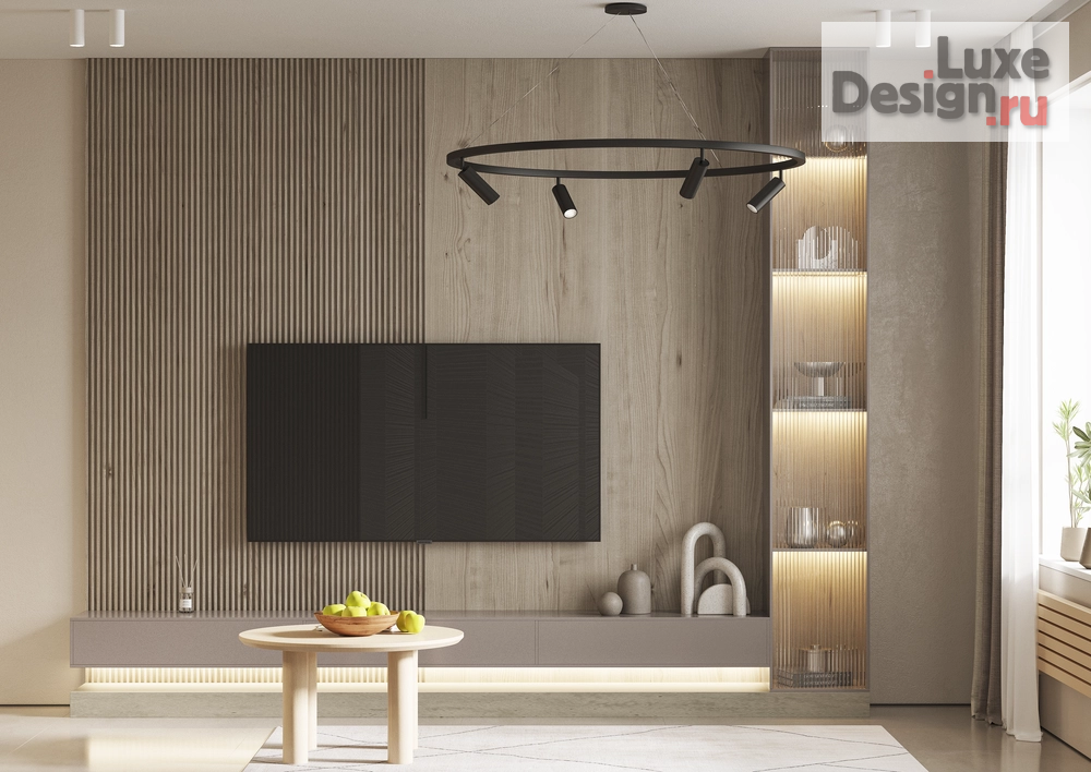 Дизайн интерьера однокомнатной квартиры "Дизайн-проект для 1-комнатной квартиры в Мегаполис-парке" (фото 2)