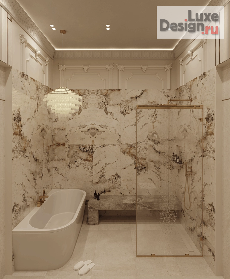 Дизайн интерьера загородного дома "La casa bellissima" (фото 42)