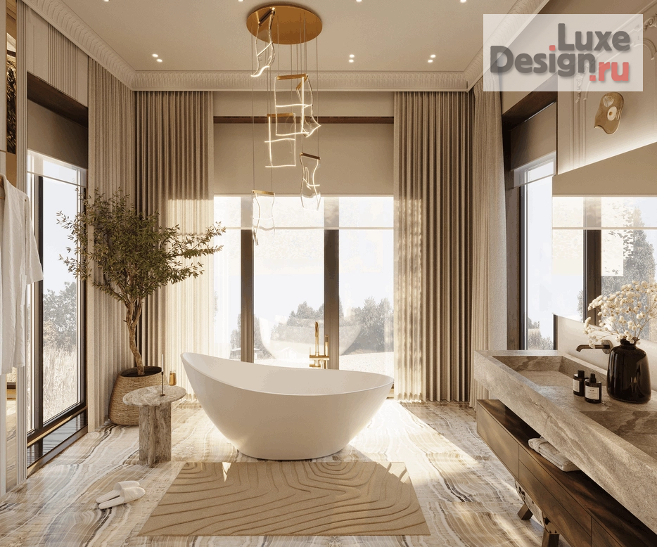 Дизайн интерьера загородного дома "La casa bellissima" (фото 46)