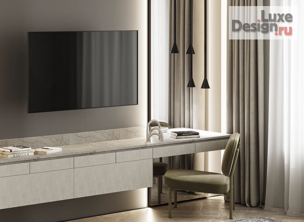 Дизайн интерьера двухкомнатной квартиры "Проект 2-х комнатной квартиры " (фото 6)