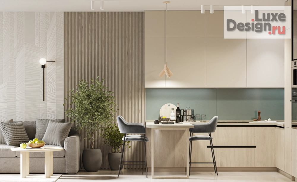 Дизайн интерьера однокомнатной квартиры "Дизайн-проект для 1-комнатной квартиры в Мегаполис-парке" (фото 9)