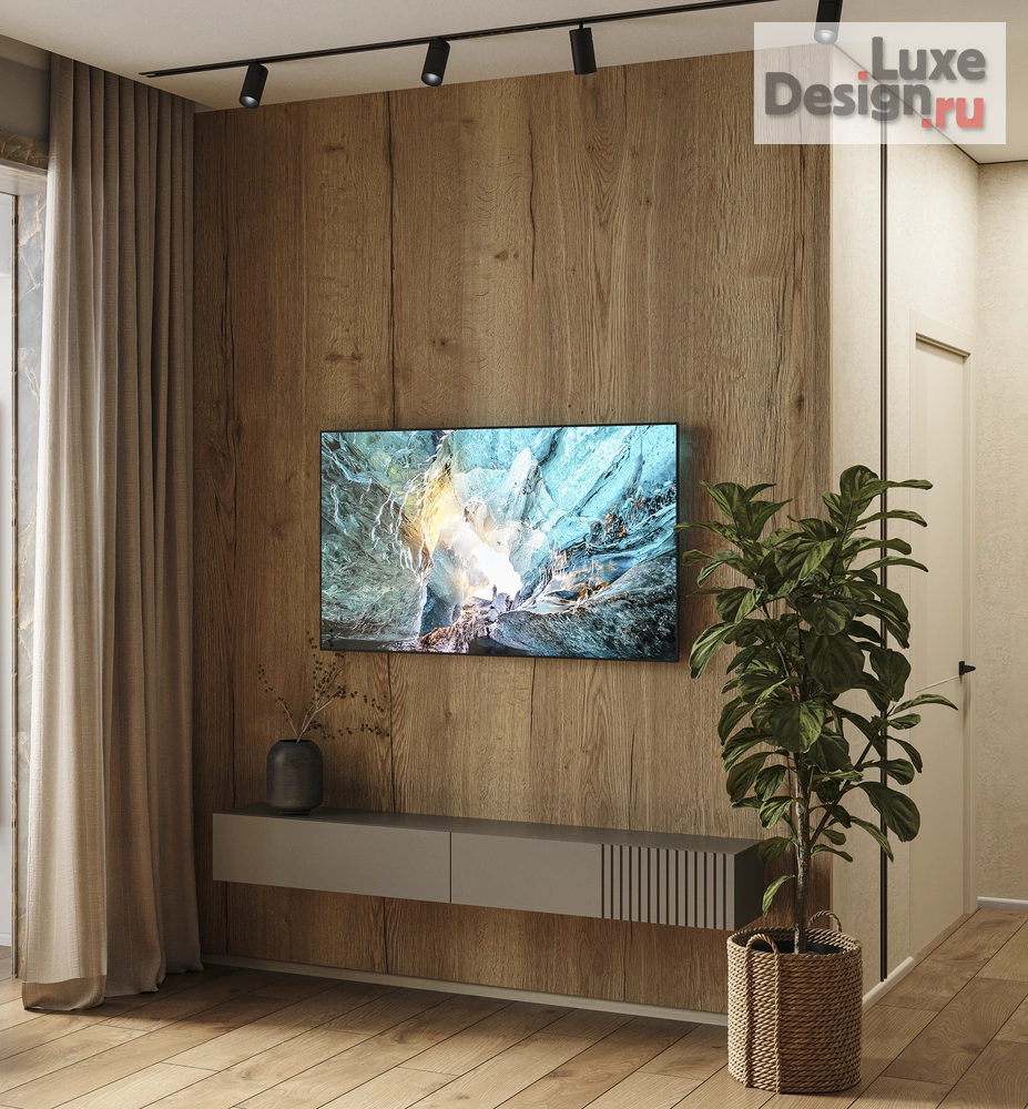 Дизайн интерьера однокомнатной квартиры "Дизайн-проект для 1-комнатной квартиры в ЖК Джаз" (фото 5)