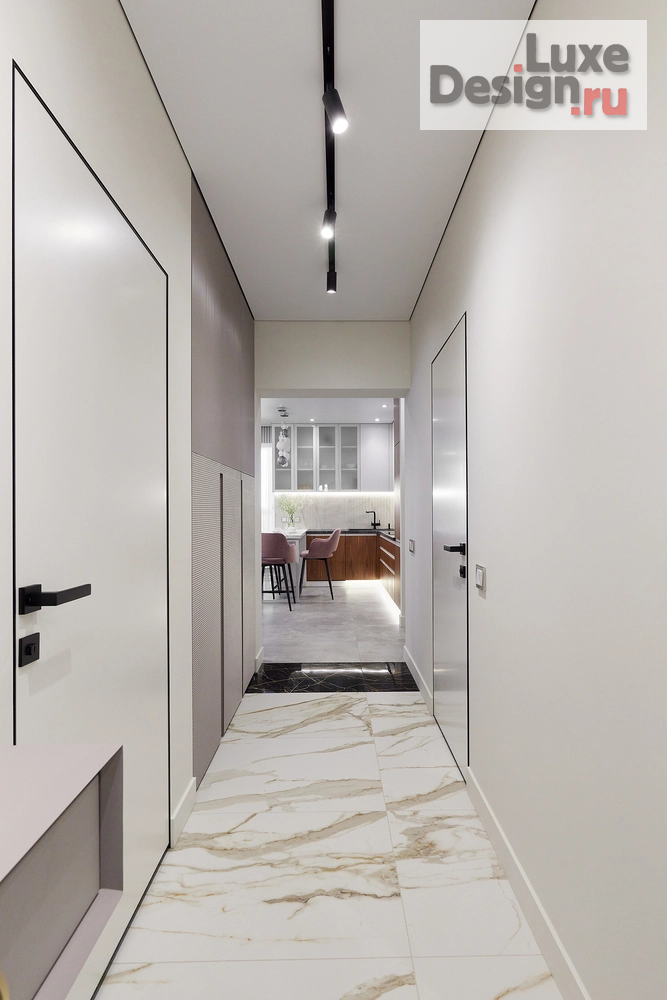 Дизайн интерьера двухкомнатной квартиры "Дизайн интерьера двухкомнатной квартиры "Проект 2-комнатной квартиры LIFE LOVE SHINE"" (фото 5)