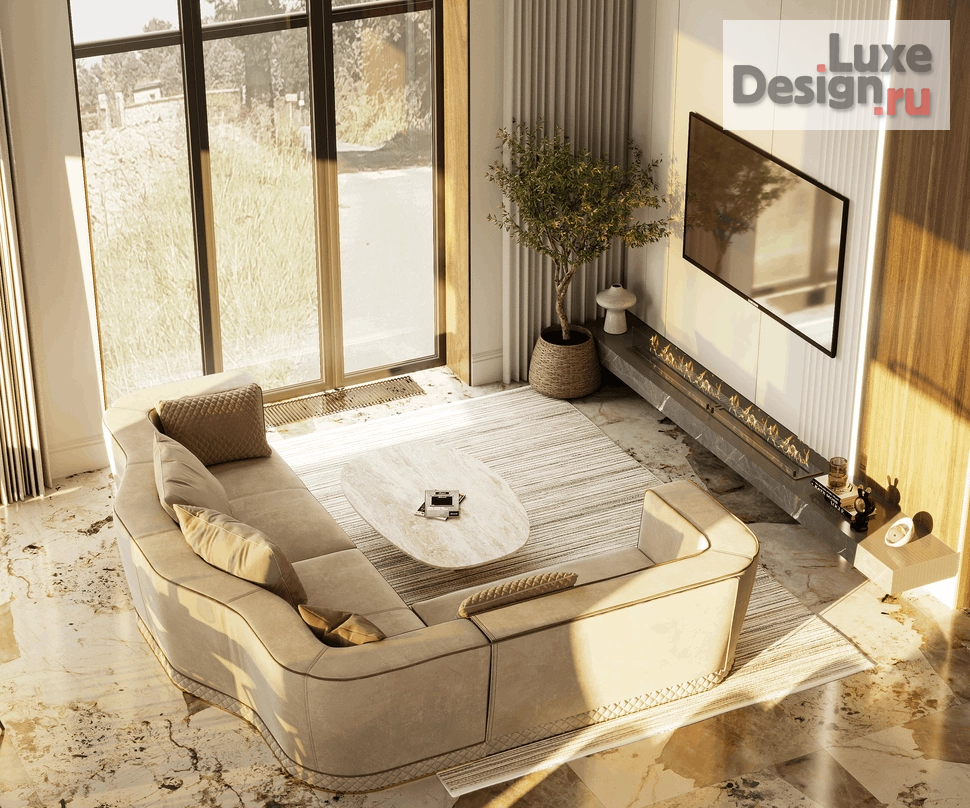 Дизайн интерьера загородного дома "La casa bellissima" (фото 6)