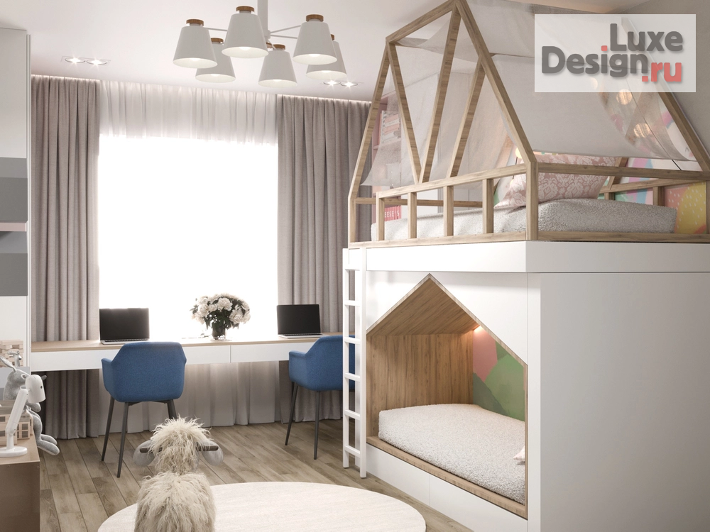 Дизайн интерьера двухкомнатной квартиры "Проект 2-х комнатной квартиры " (фото 4)