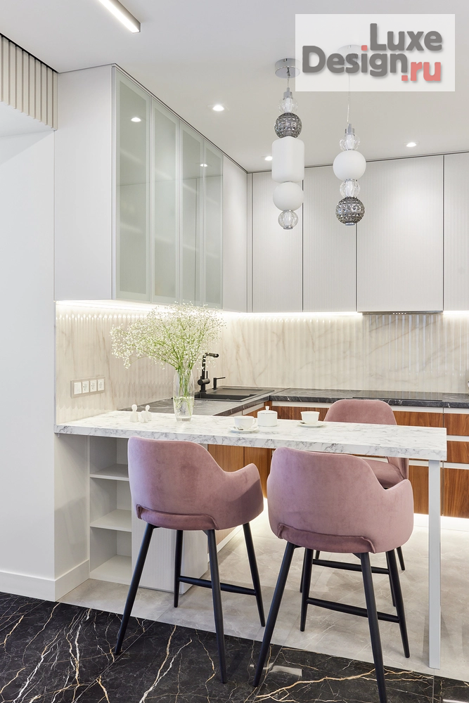 Дизайн интерьера двухкомнатной квартиры "Дизайн интерьера двухкомнатной квартиры "Проект 2-комнатной квартиры LIFE LOVE SHINE"" (фото 8)