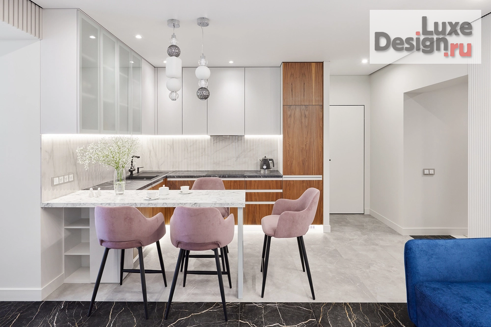 Дизайн интерьера двухкомнатной квартиры "Дизайн интерьера двухкомнатной квартиры "Проект 2-комнатной квартиры LIFE LOVE SHINE"" (фото 9)