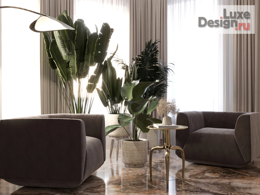 Дизайн интерьера кухни "Проект кухни-гостиной в г. Орел" (фото 8)