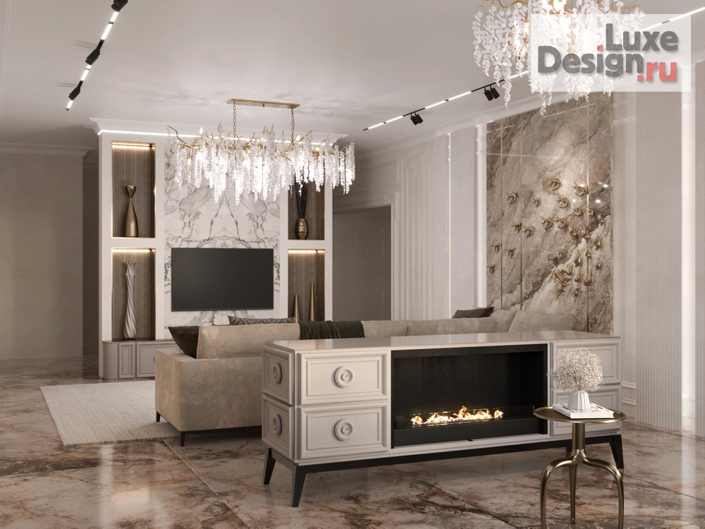 Дизайн интерьера кухни "Проект кухни-гостиной в г. Орел" (фото 9)