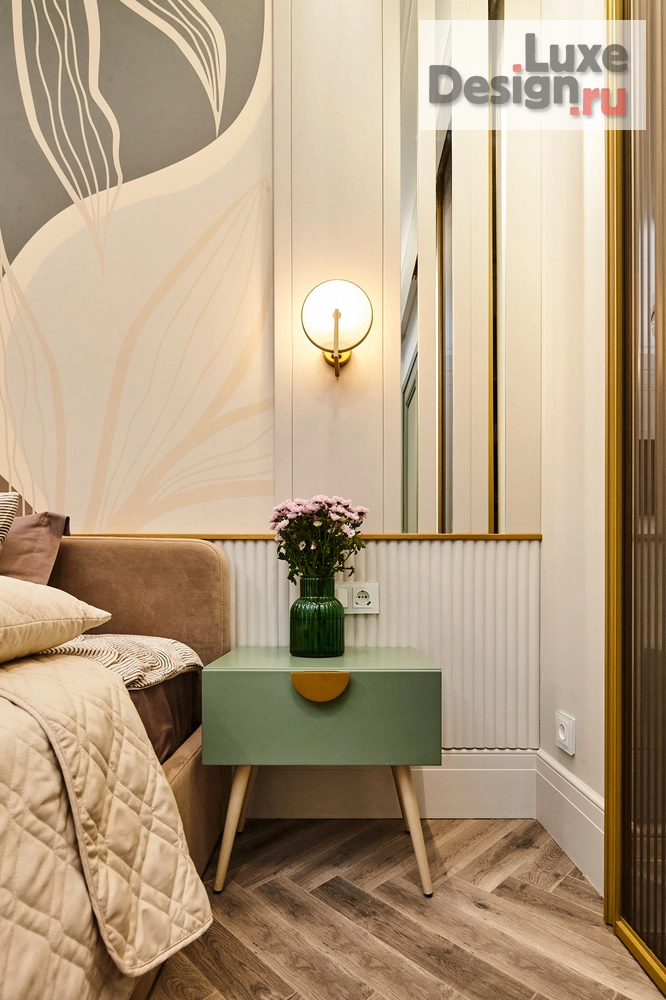 Дизайн интерьера однокомнатной квартиры "LIKE A DIAMOND - проект 1-комнатной квартиры" (фото 12)