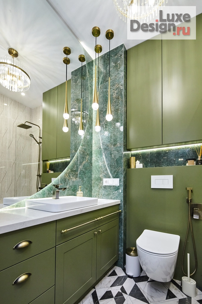 Дизайн интерьера однокомнатной квартиры "LIKE A DIAMOND - проект 1-комнатной квартиры" (фото 14)