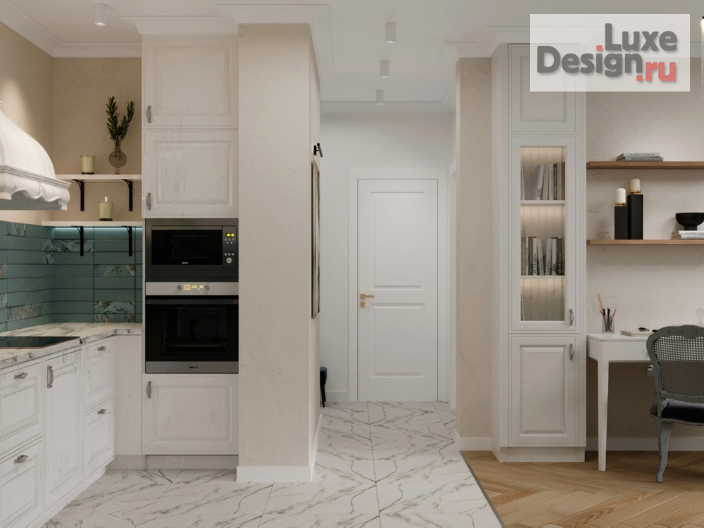 Дизайн интерьера двухкомнатной квартиры "Дизайн-проект квартиры" (фото 10)