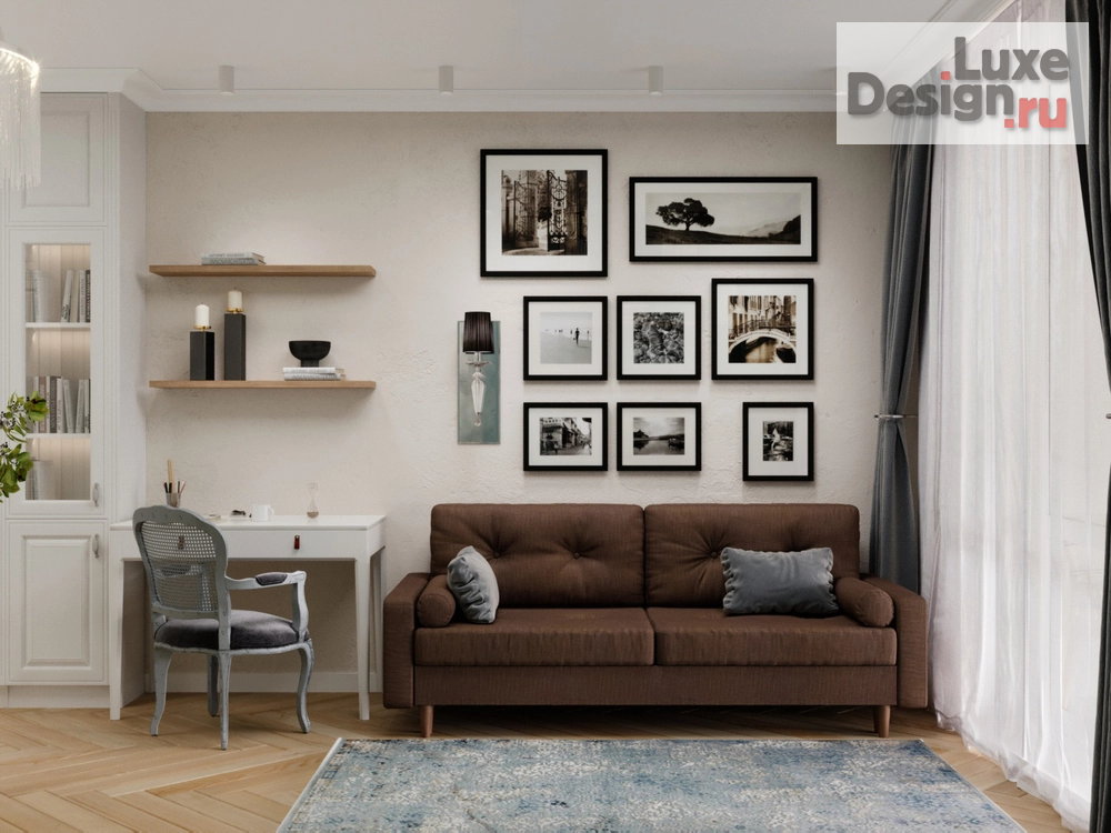 Дизайн интерьера двухкомнатной квартиры "Дизайн-проект квартиры" (фото 8)