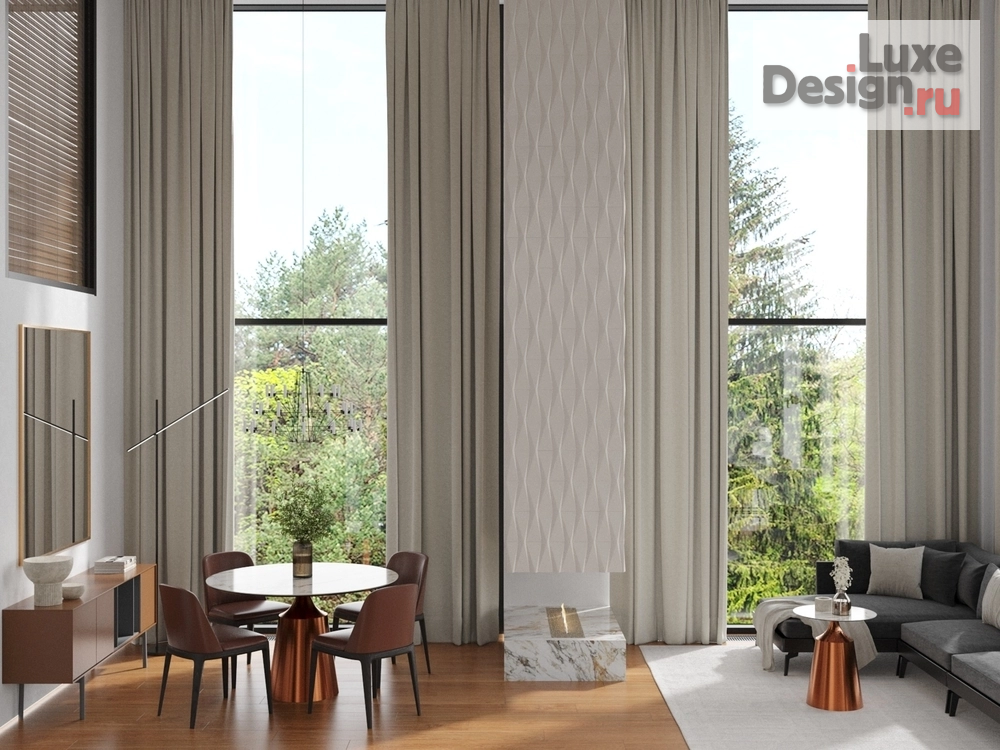 Дизайн интерьера апартаментов "Карамель с солью" (фото 6)