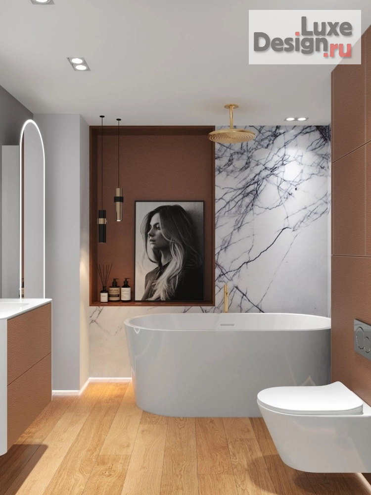 Дизайн интерьера апартаментов "Карамель с солью" (фото 8)