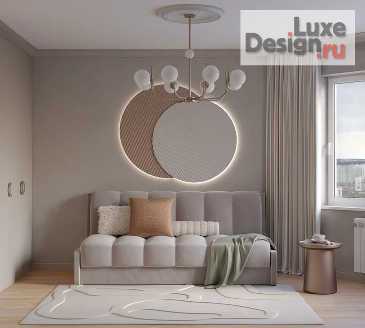 Дизайн интерьера четырехкомнатной квартиры "Проект Москва, Хорошевское шоссе" (фото 2)