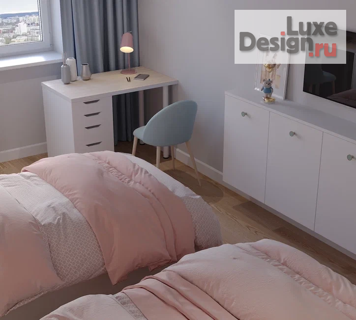 Дизайн интерьера четырехкомнатной квартиры "Проект Москва, Хорошевское шоссе" (фото 8)