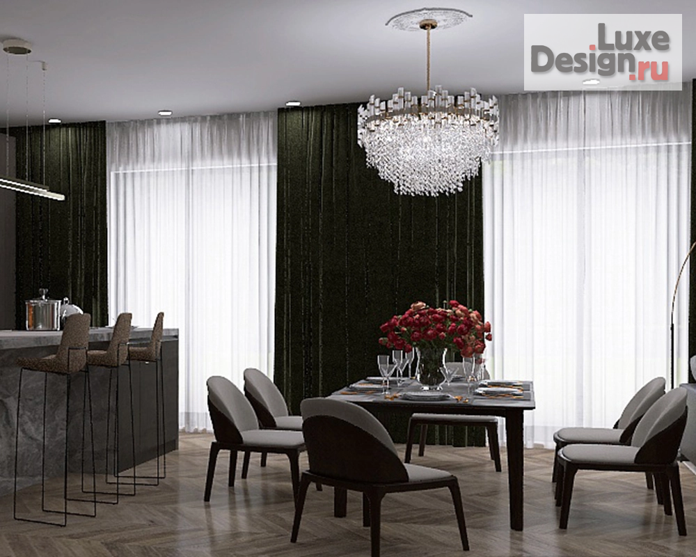 Дизайн интерьера частного дома "Отдых от суеты" (фото 4)