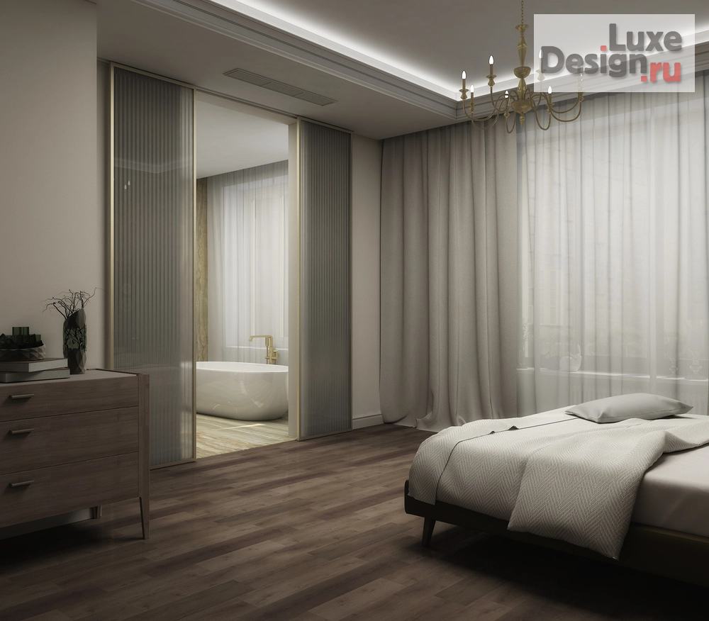 Дизайн интерьера четырехкомнатной квартиры "Современный комфорт" (фото 10)