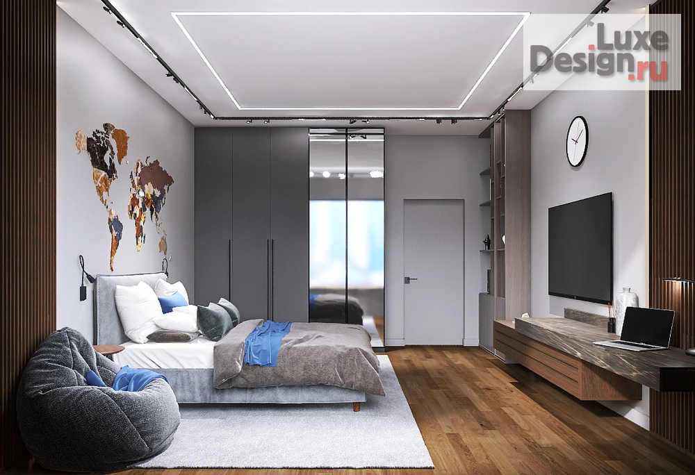 Дизайн интерьера частного дома "Отдых от суеты" (фото 12)