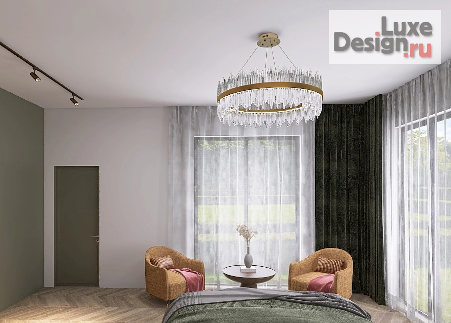 Дизайн интерьера частного дома "Отдых от суеты, Таунхаус в доме в Подмосковье для пары с ребенком." (фото 9) от дизайнера Гришина Юлия Дизайн интерьера частного дома "Отдых от суеты, Таунхаус в доме в Подмосковье для пары с ребенком." (фото 9)