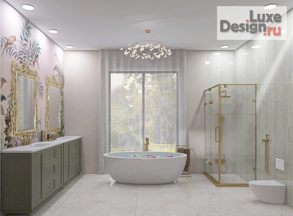 Дизайн интерьера частного дома "Отдых от суеты, Таунхаус в доме в Подмосковье для пары с ребенком." (фото 12) от дизайнера Гришина Юлия Дизайн интерьера частного дома "Отдых от суеты, Таунхаус в доме в Подмосковье для пары с ребенком." (фото 12)