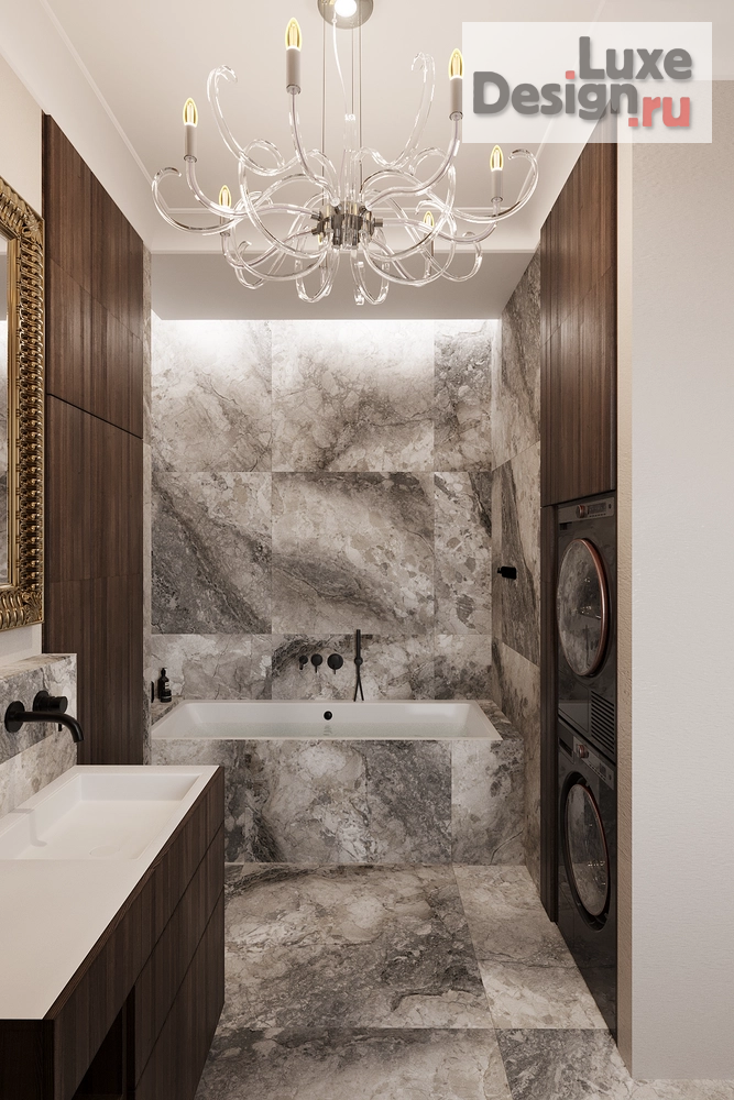 Дизайн интерьера трехкомнатной квартиры "ЖК Тайм Сквер " (фото 9)