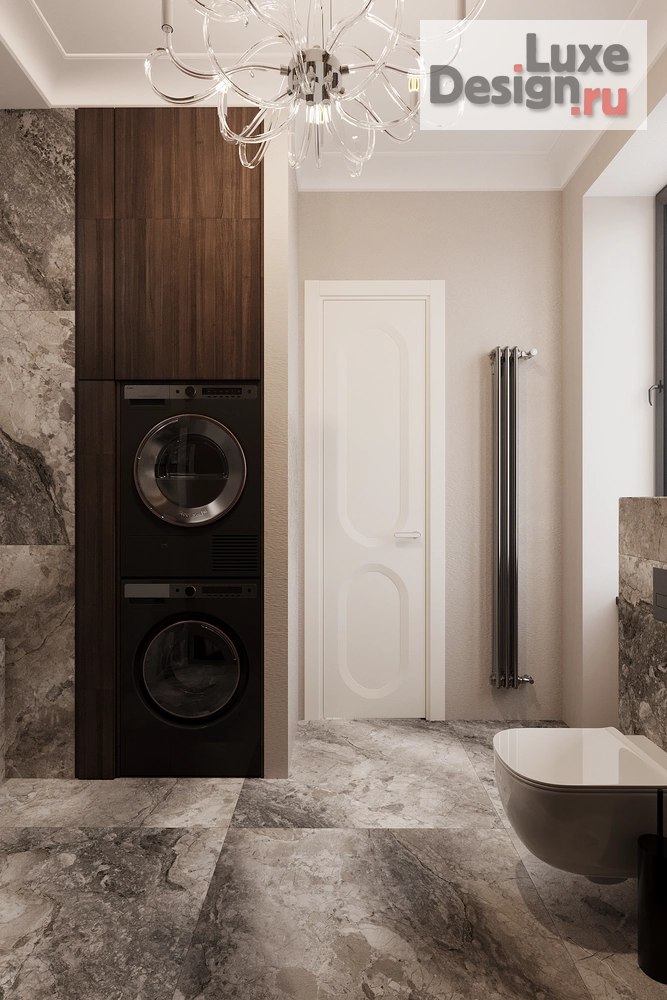 Дизайн интерьера трехкомнатной квартиры "ЖК Тайм Сквер " (фото 10)