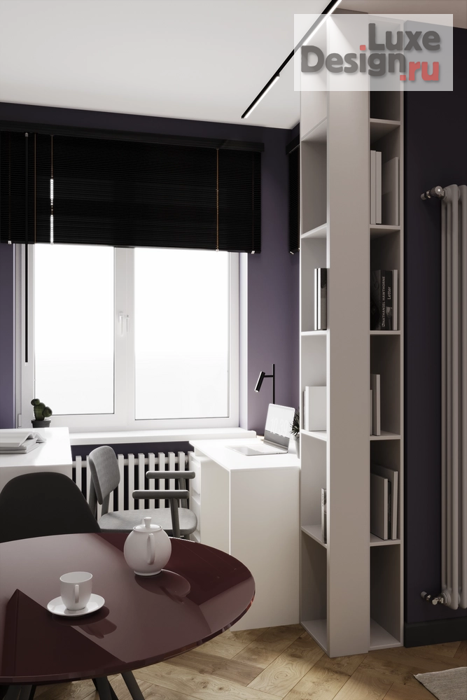 Дизайн интерьера квартиры студии "ЖК Тайм Сквер студия" (фото 4)