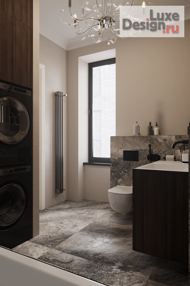 Дизайн интерьера трехкомнатной квартиры "ЖК Тайм Сквер " (фото 12)