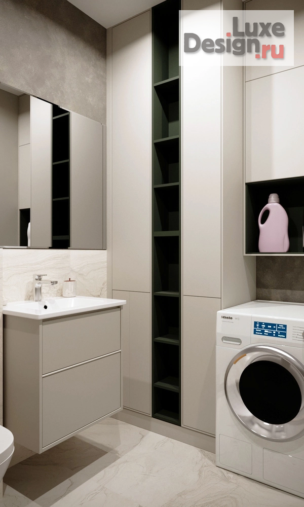 Дизайн интерьера трехкомнатной квартиры "Серебренниковская" (фото 27)