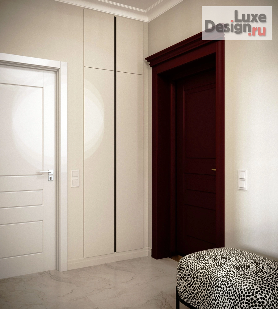 Дизайн интерьера трехкомнатной квартиры "Серебренниковская" (фото 2)