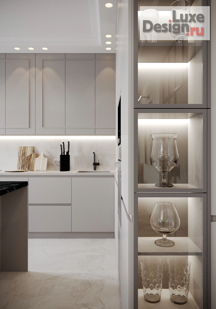 Дизайн интерьера трехкомнатной квартиры "Серебренниковская" (фото 39)